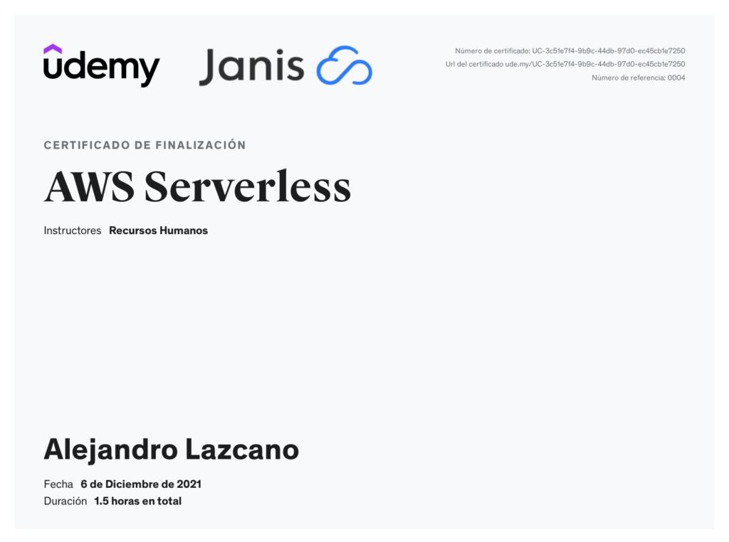 conceptos y lineamientos de la arquitectura y concepto serverless, lambda, aws, amazon web services